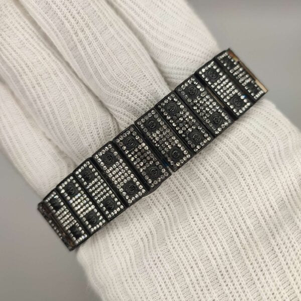 Cartier Artificial Diamonds White Dial Round-Square Watch