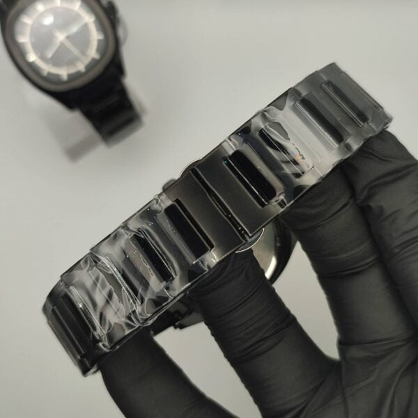 Success Way Classic Black Wrist Watch with White Dial