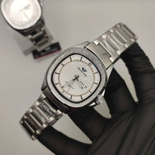 Rolex copy watch black dial men  
Stylish smart watch with leather strap